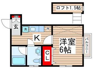 ＬｏｆｔＲｏｏｍ船橋本町の物件間取画像